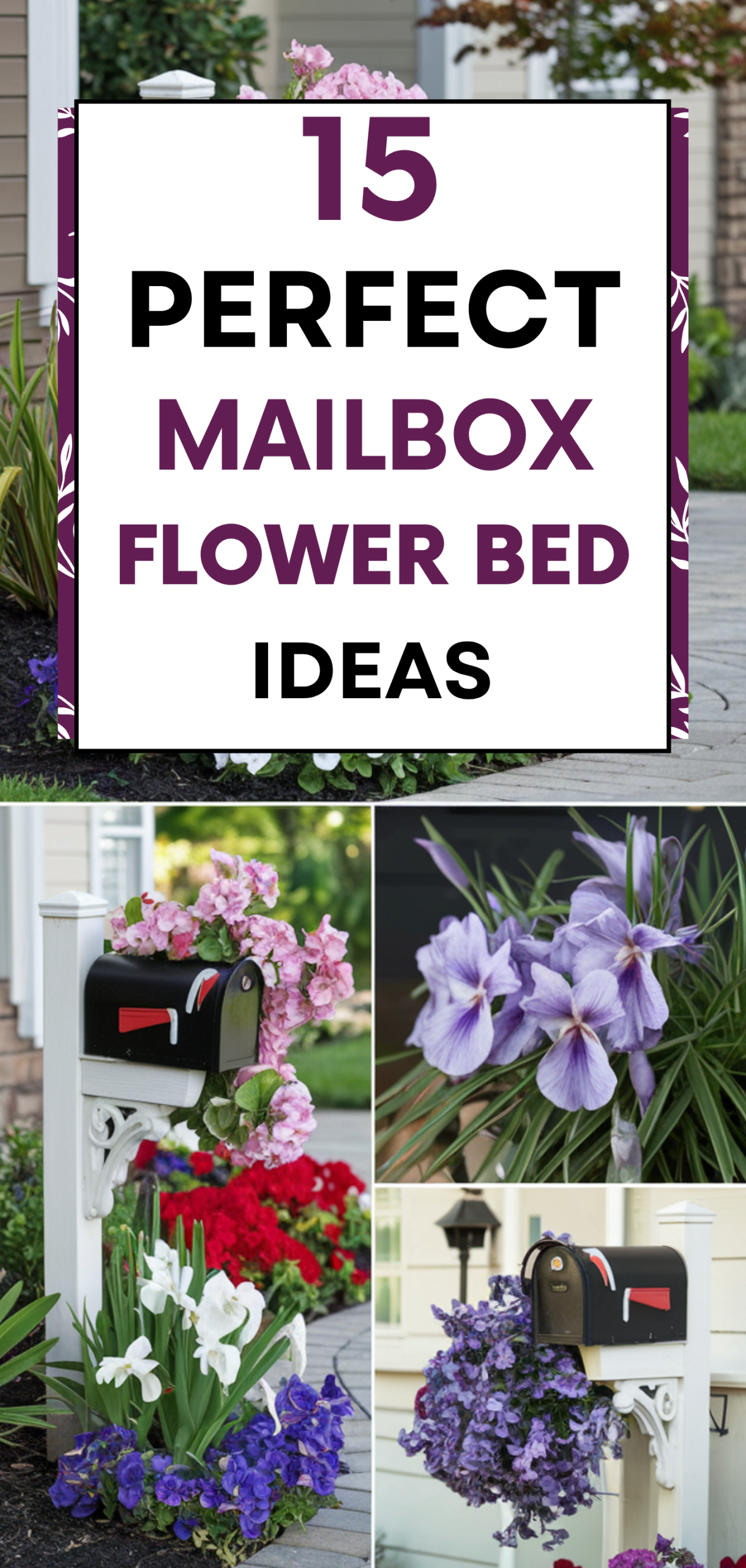 15 Perfect Mailbox Flower Bed Ideas