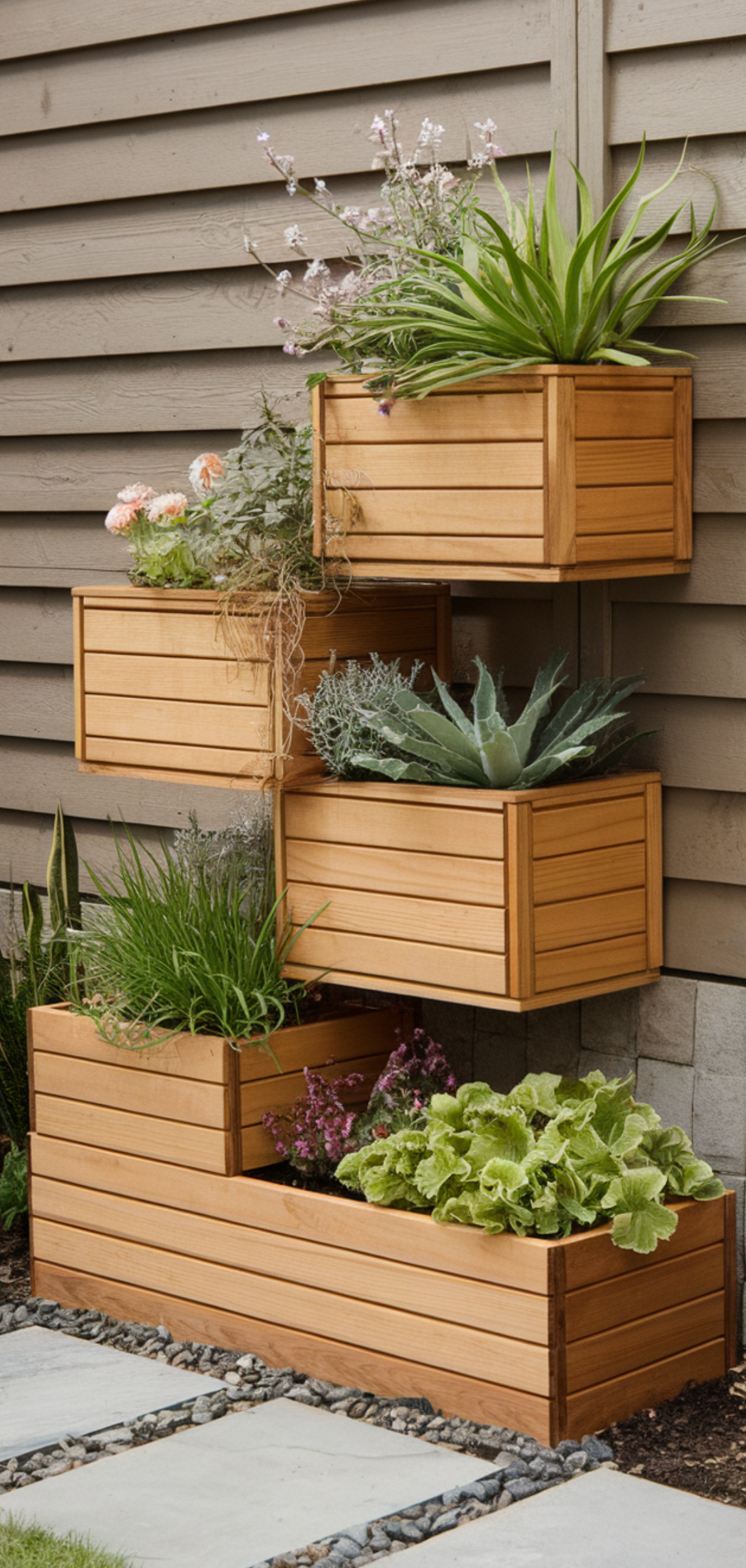 14 Amazing Wooden Planters That’ll Elevate Your Garden