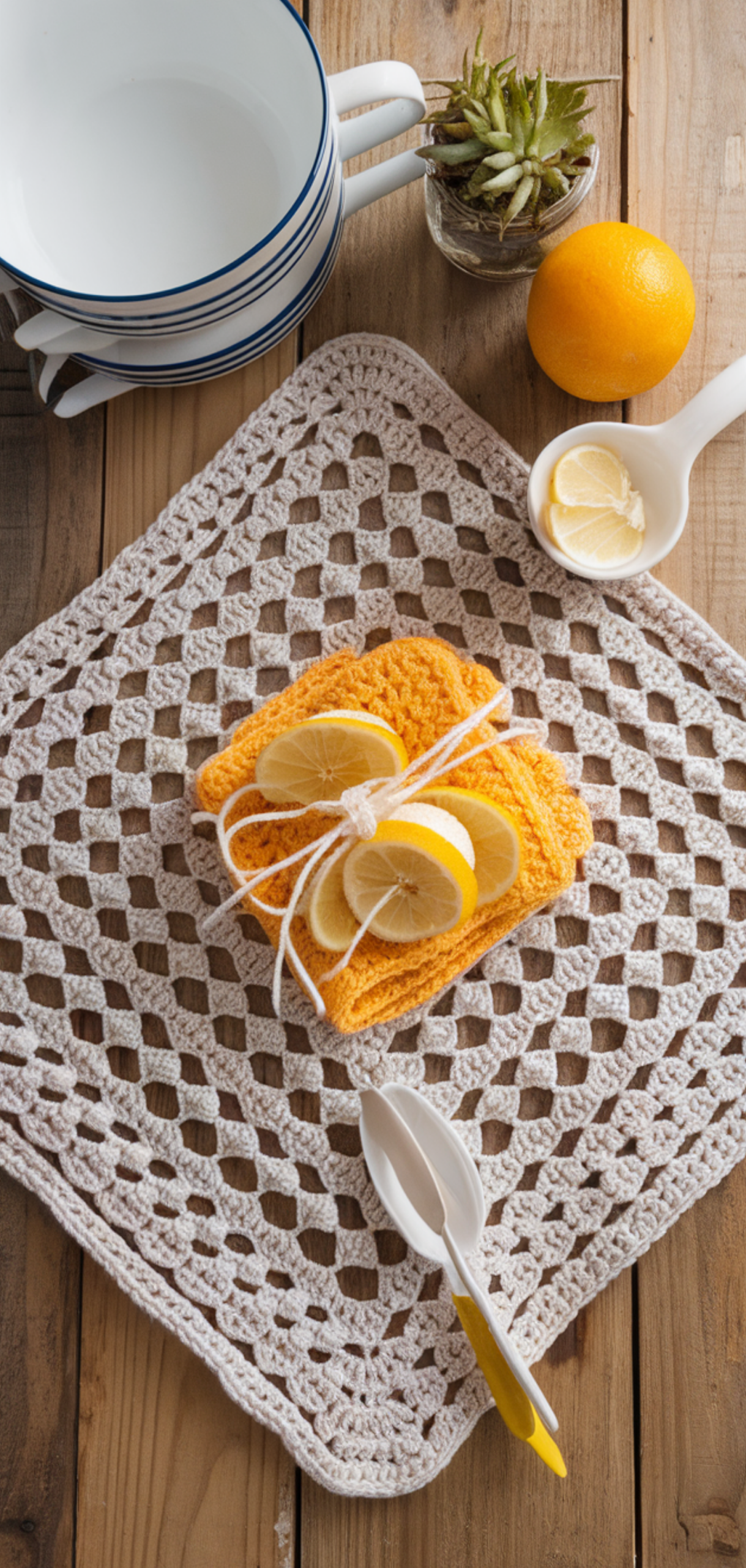 14 Crochet Dish cloth Free Pattern for Every Kitchen