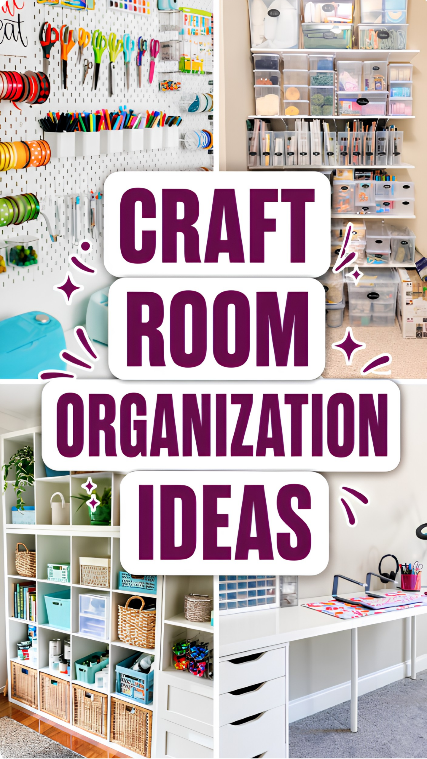 Craft Room Organization Ideas