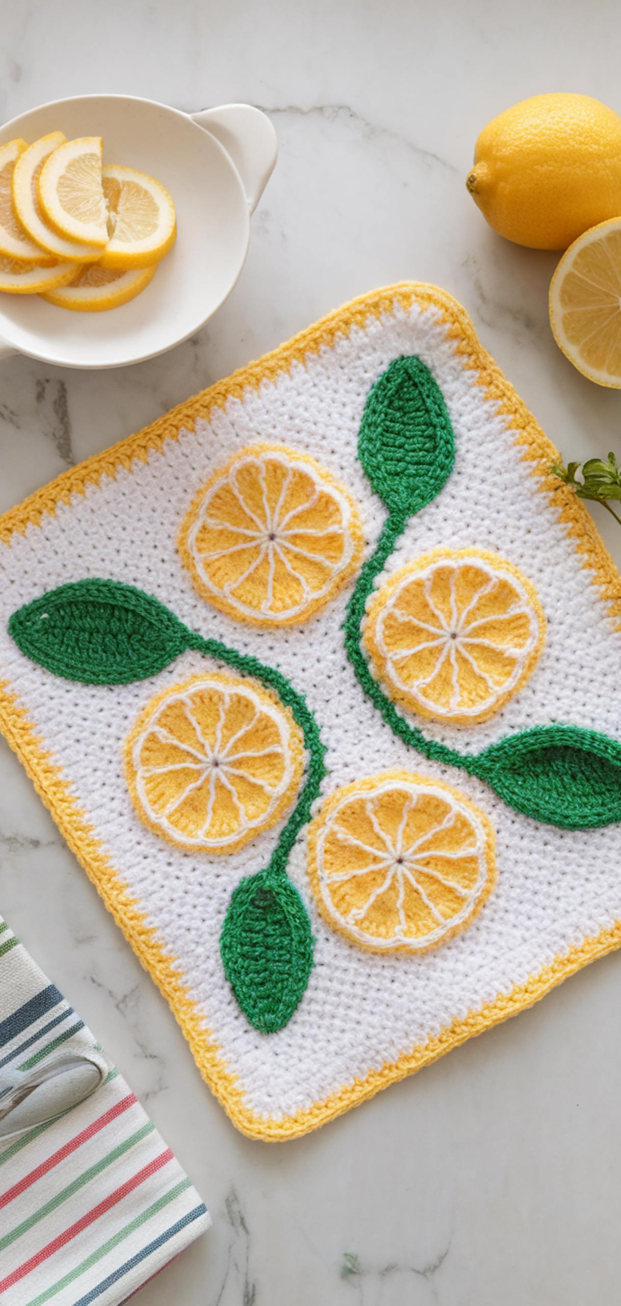 14 Crochet Dish cloth Free Pattern for Every Kitchen