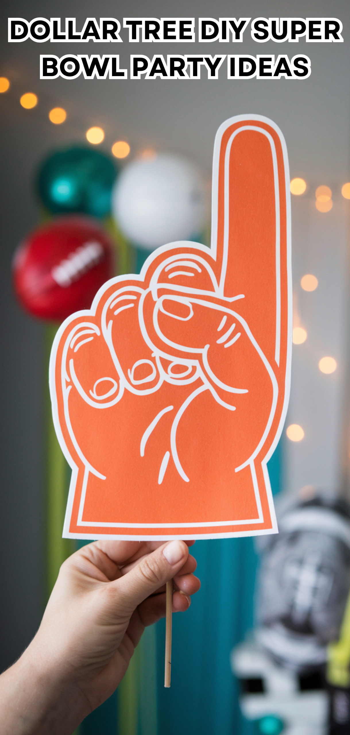 17 Dollar Tree DIY Super Bowl Party Ideas