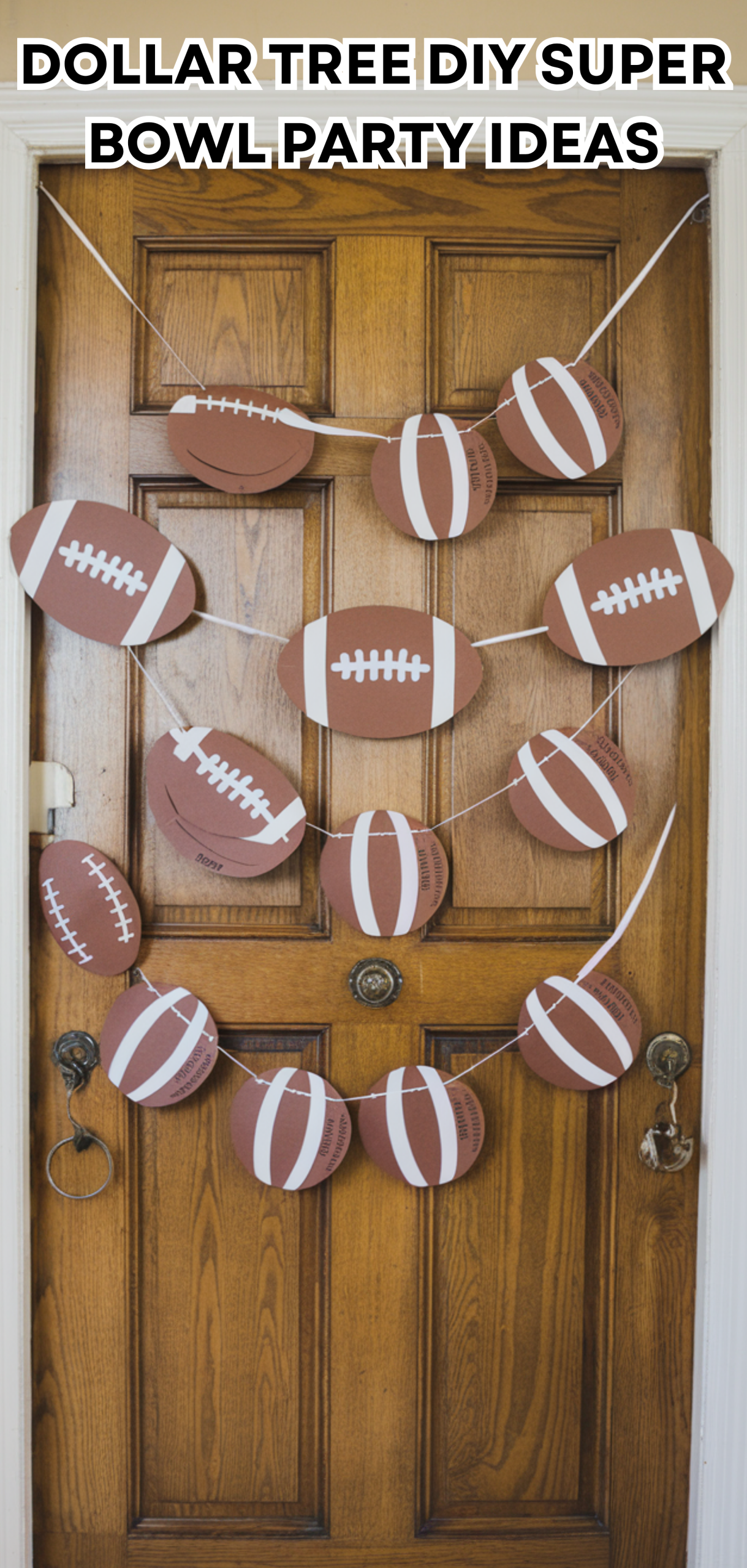 17 Dollar Tree DIY Super Bowl Party Ideas