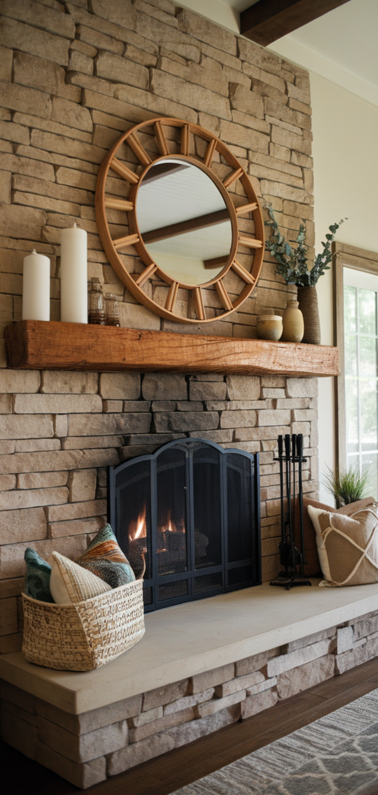 14 Stunning Fireplace mantel decor