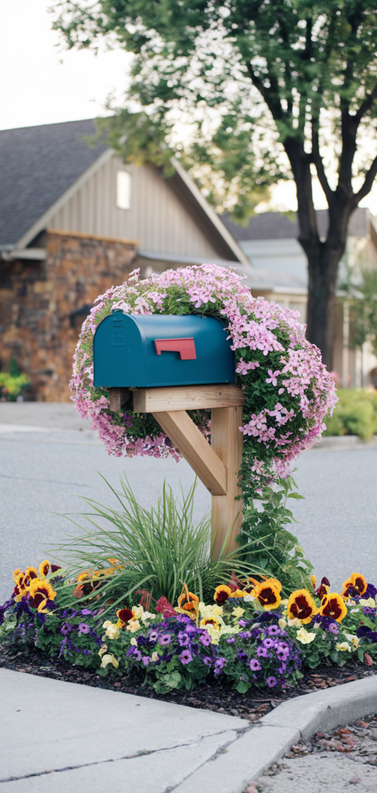 15 Perfect Mailbox Flower Bed Ideas
