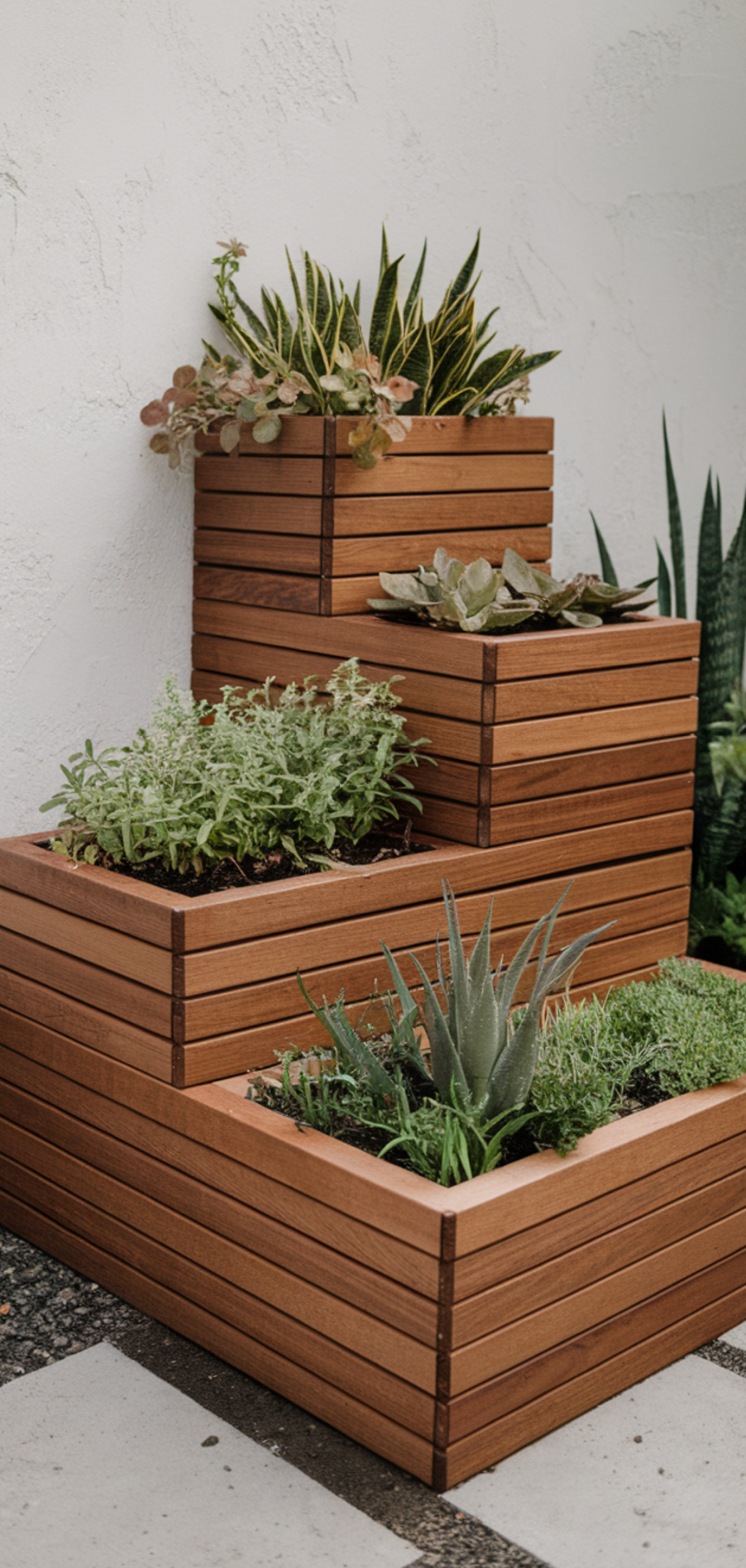 14 Amazing Wooden Planters That’ll Elevate Your Garden