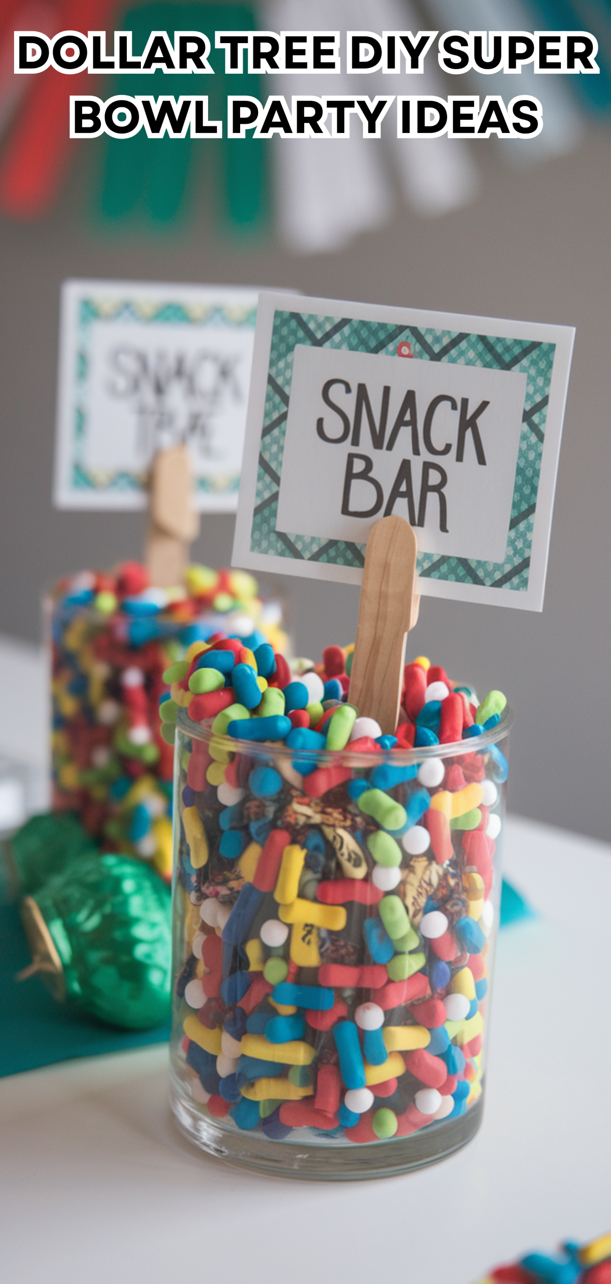 17 Dollar Tree DIY Super Bowl Party Ideas