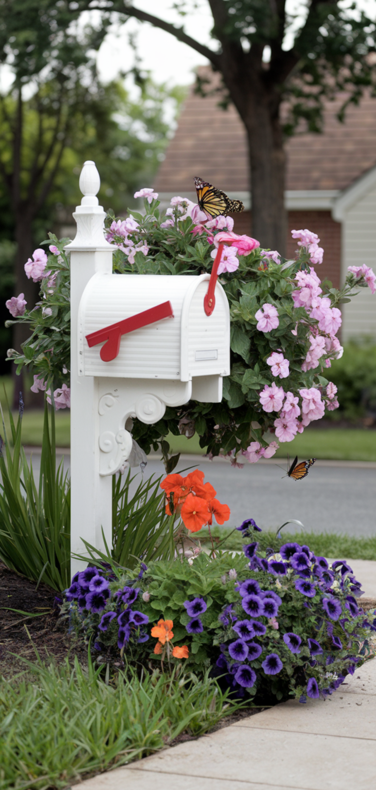 15 Perfect Mailbox Flower Bed Ideas