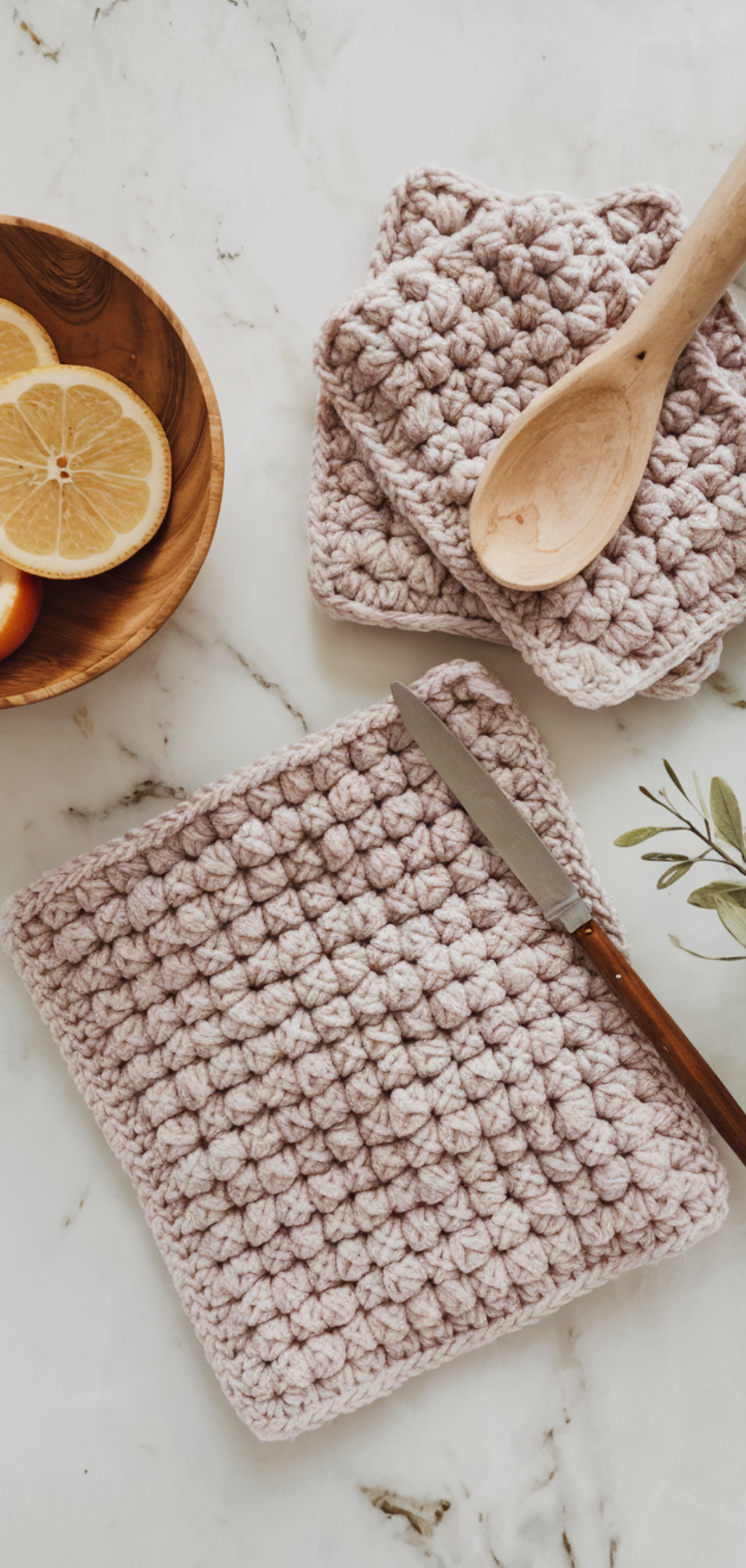 14 Crochet Dish cloth Free Pattern for Every Kitchen