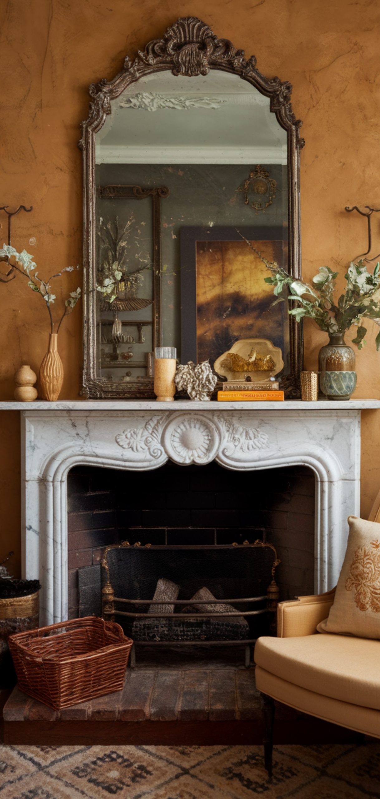 14 Stunning Fireplace mantel decor