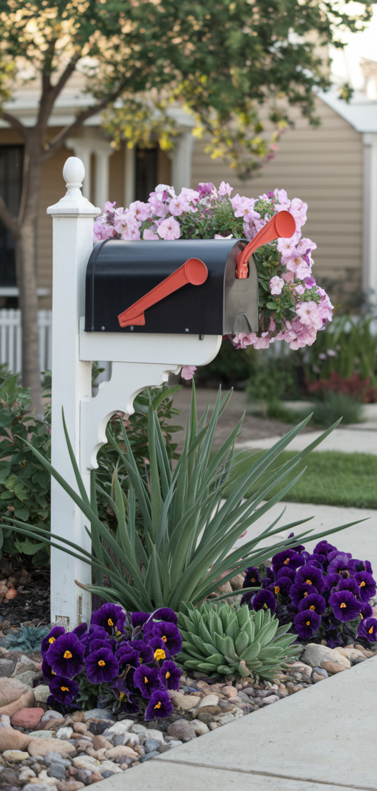 15 Perfect Mailbox Flower Bed Ideas
