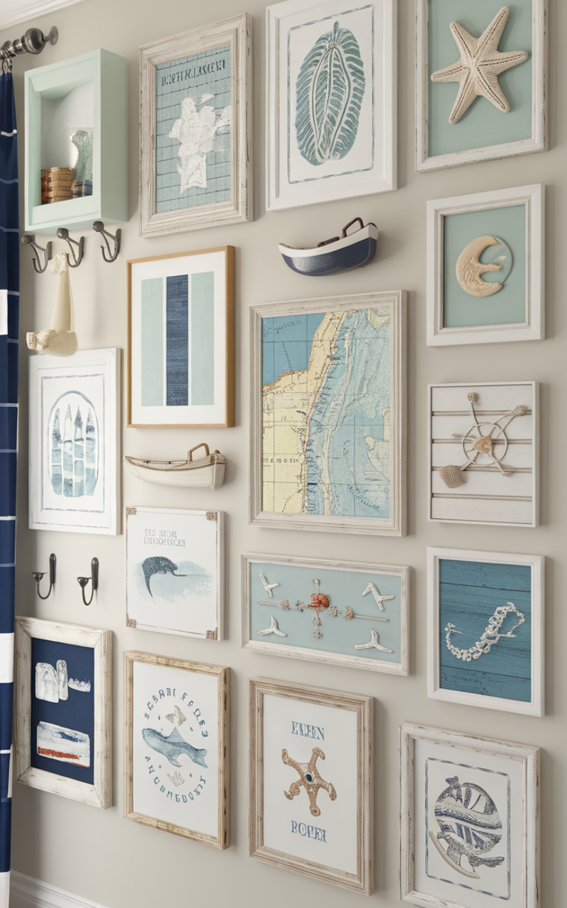 17 Inspiring Coastal Wall Decor Ideas - My Home And Kitchen