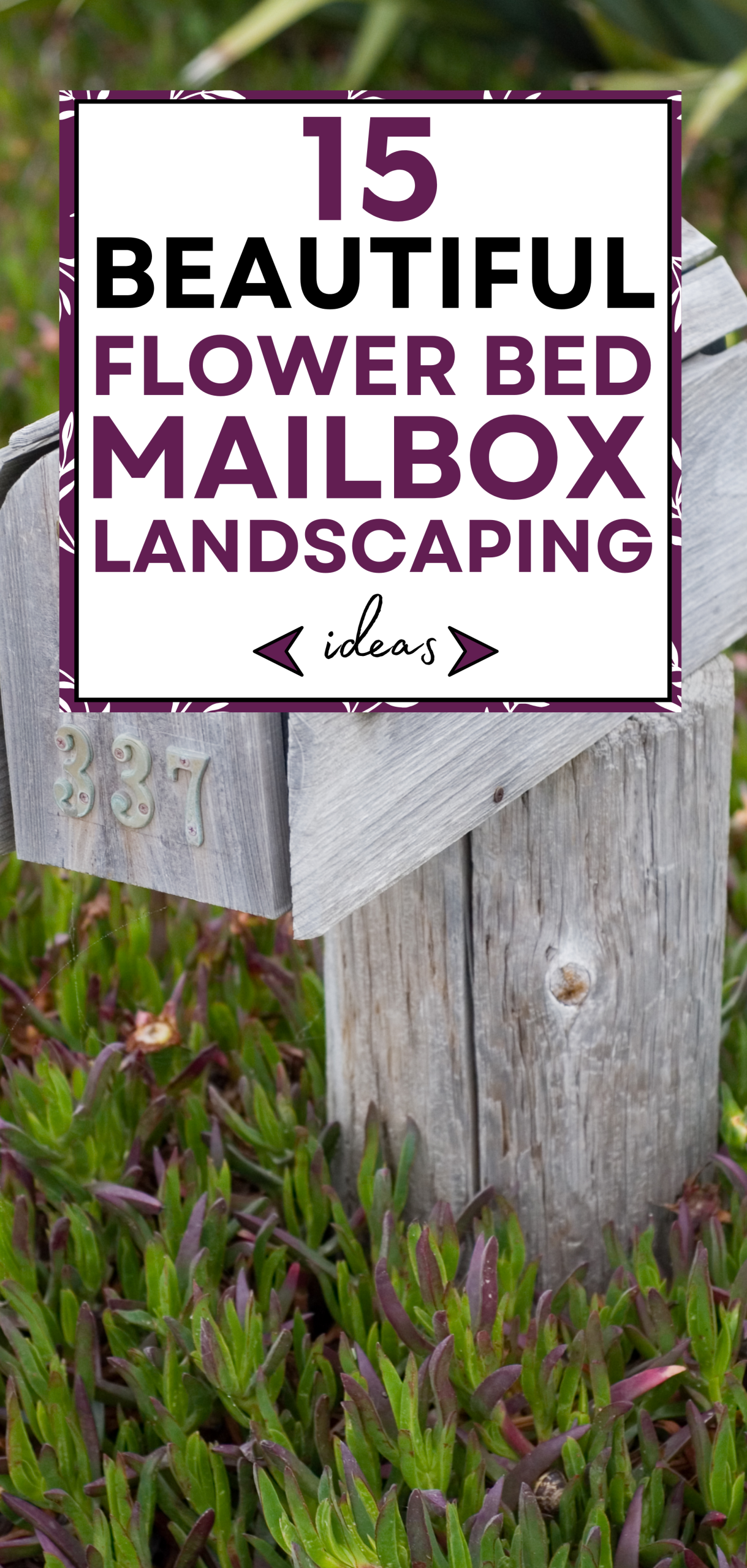 15 Beautiful Flower Bed Mailbox Landscaping Ideas