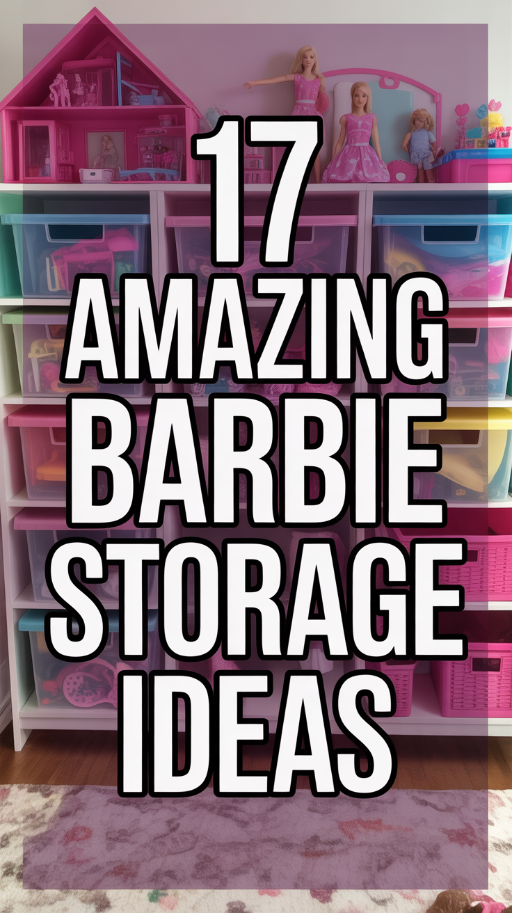 17 Amazing Barbie Storage Ideas