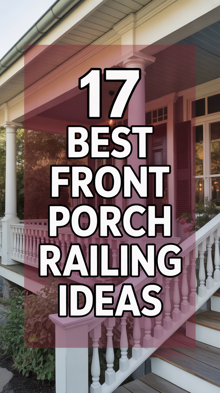 17 Best Front Porch Railing Ideas