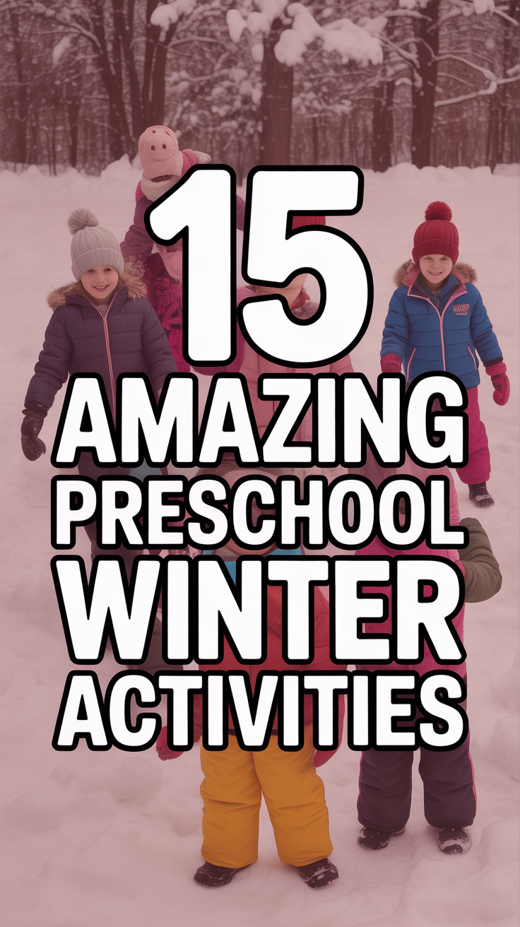 15 Amazing Preschool Winter Activities