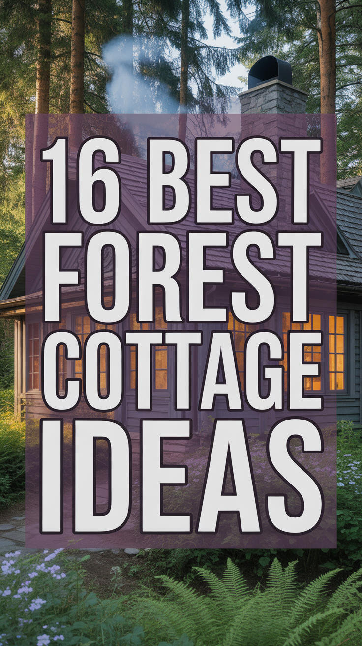 16 Best Forest Cottage Ideas