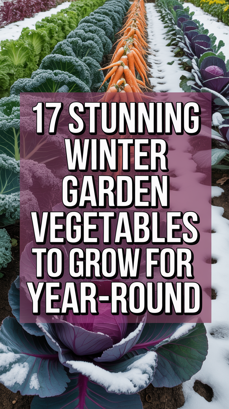 17 Stunning Winter Garden Vegetables To Grow For Year-Round