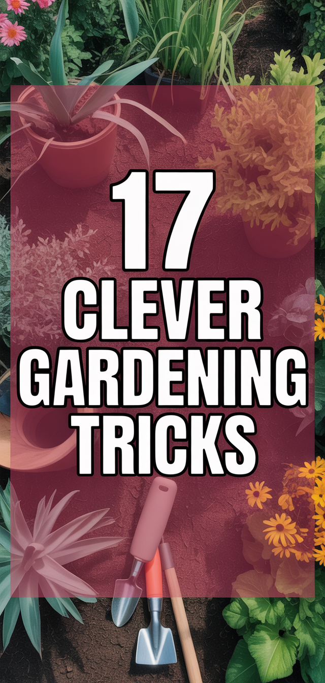 17 Clever Gardening Tricks