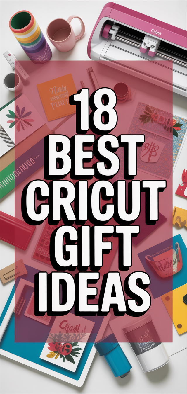 18 Best Cricut Gift Ideas 