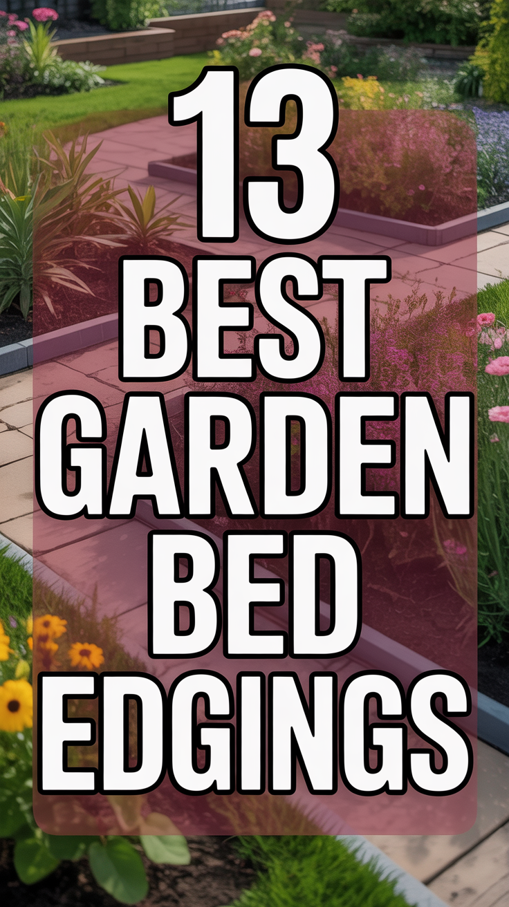13 Best Garden Bed Edgings