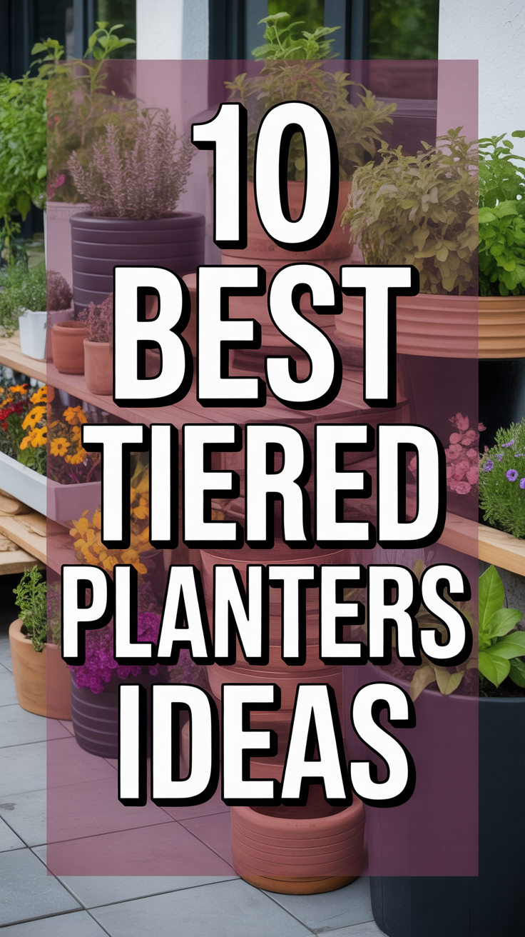 10 Best Tiered Planters Ideas