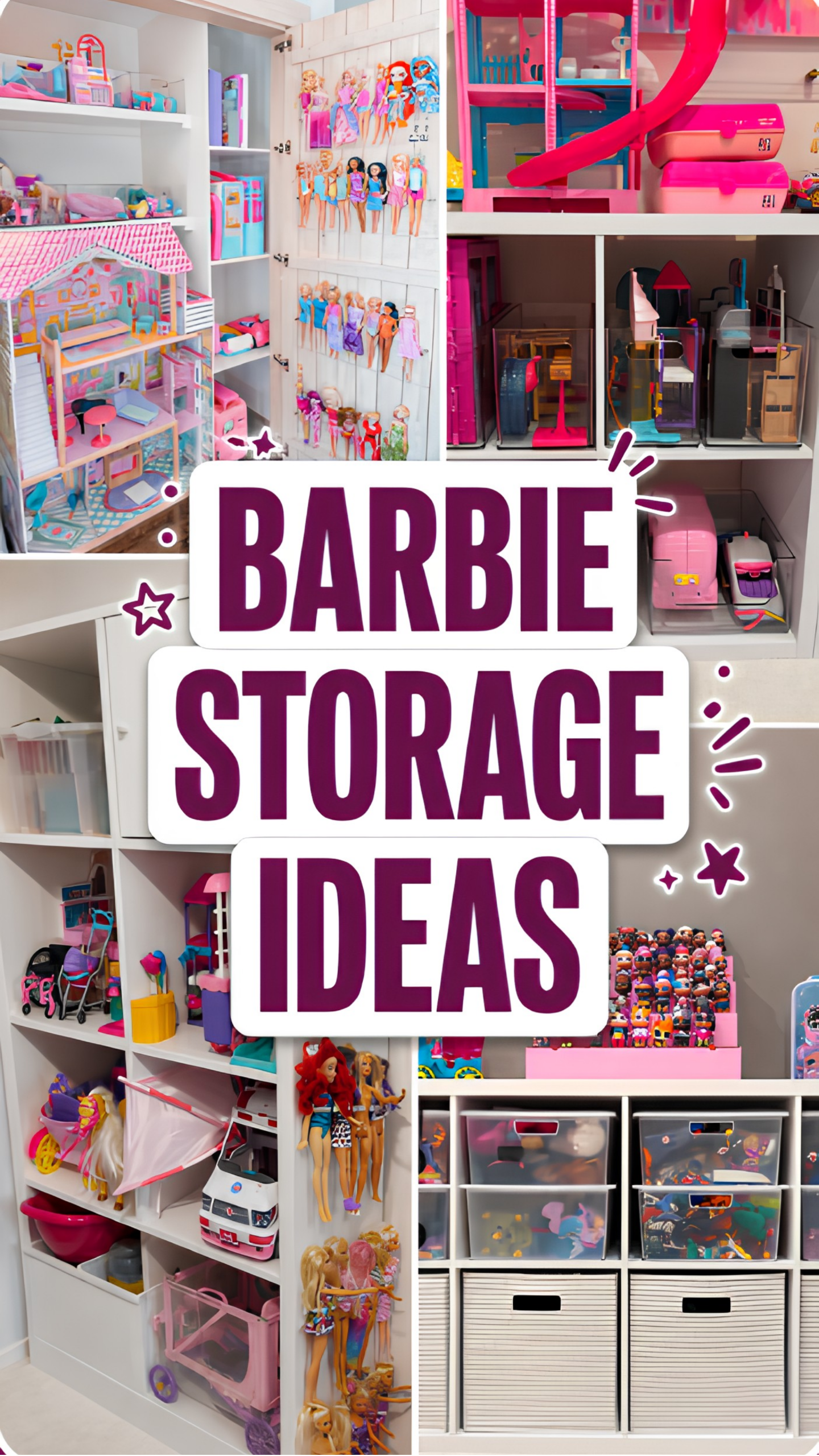 Barbie Storage Ideas
