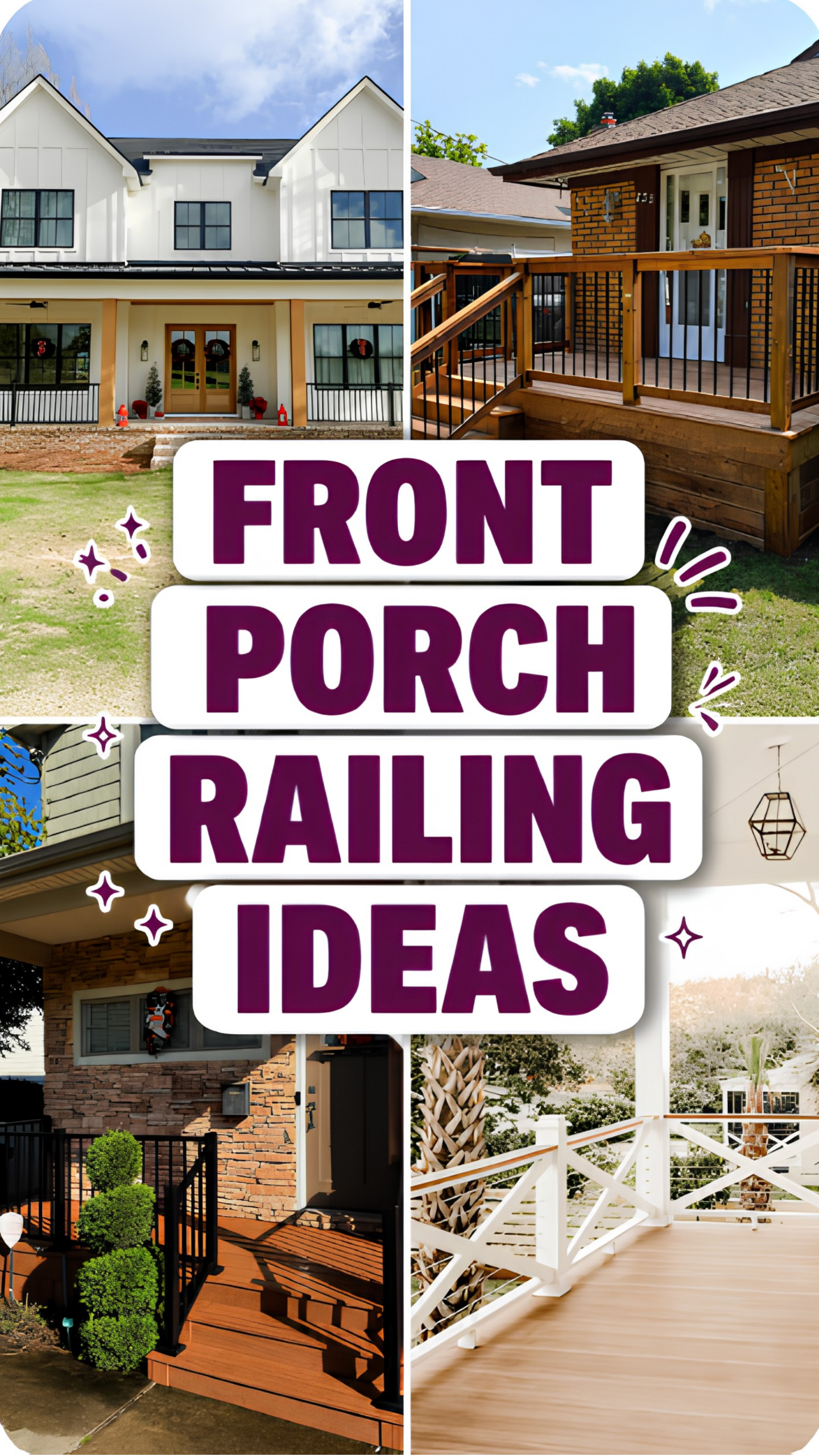 Front Porch Railing Ideas