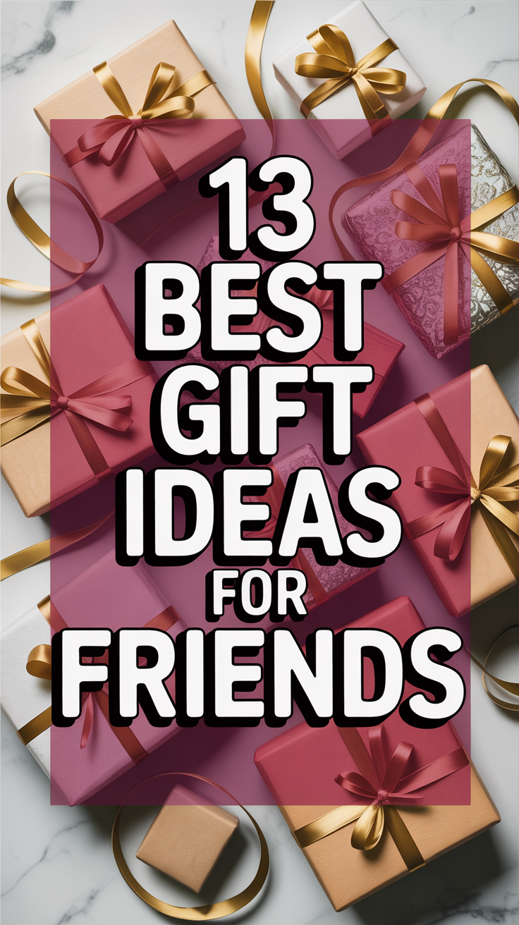 13 Best Gift Ideas for Friends