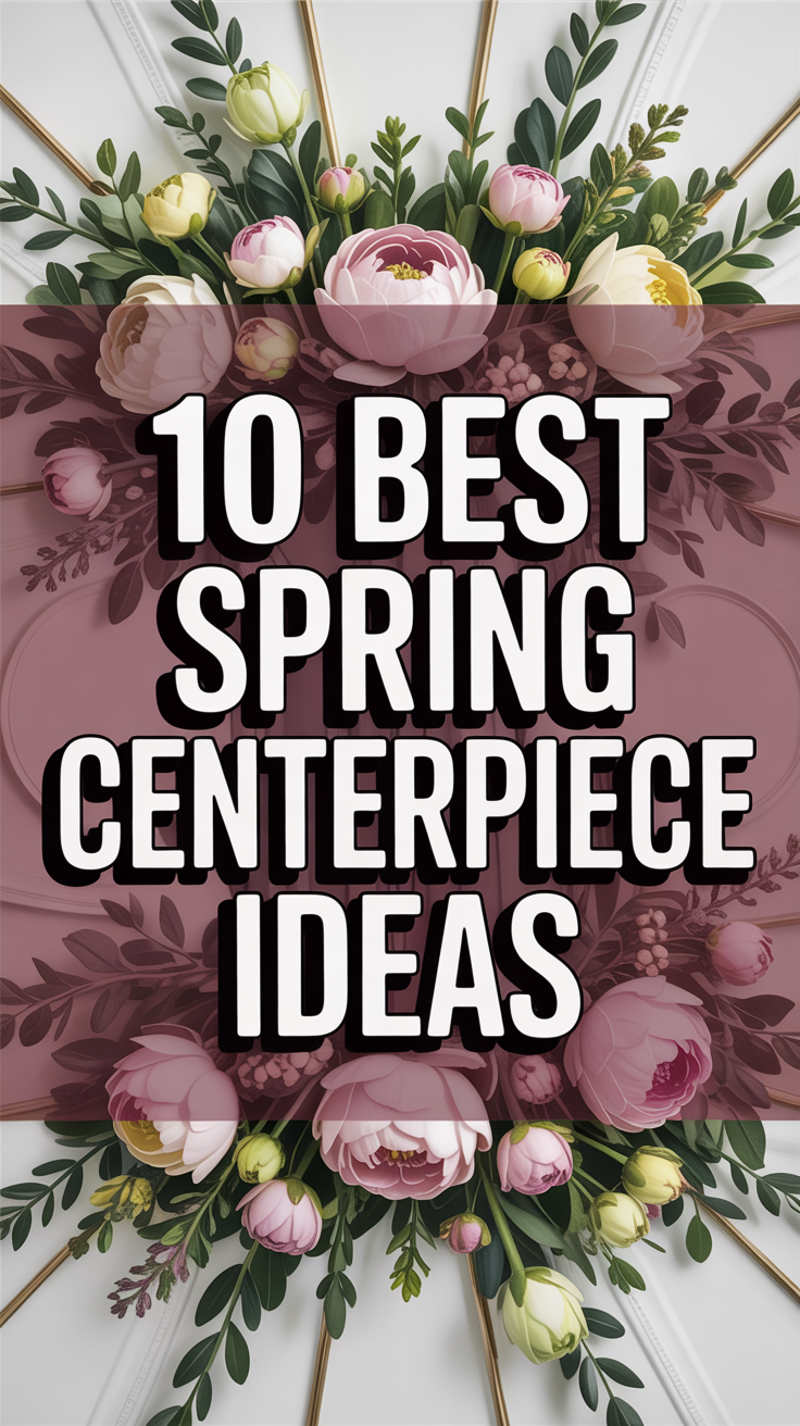 10 Best Spring Centerpiece Ideas
