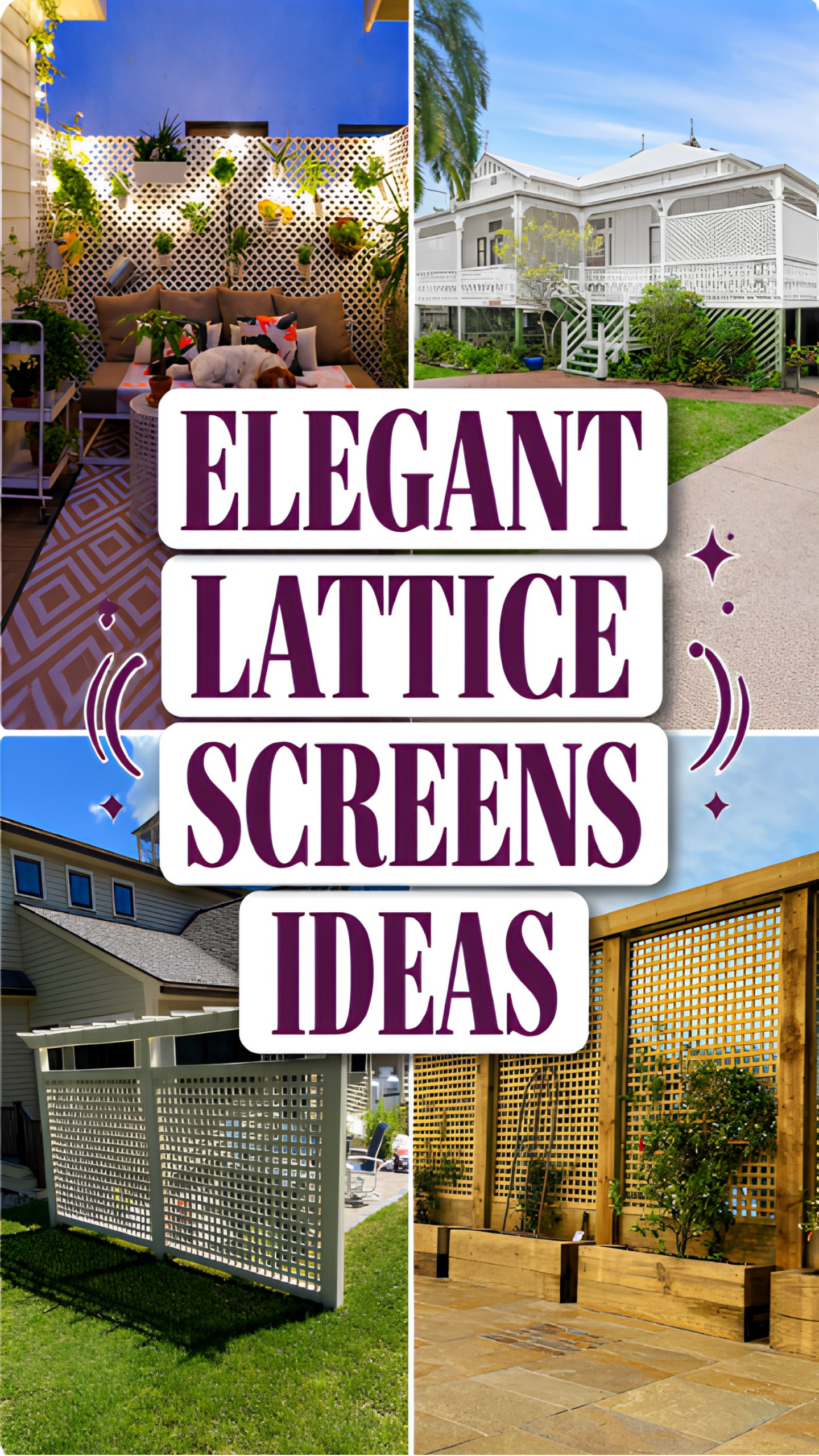 Lattice Screens