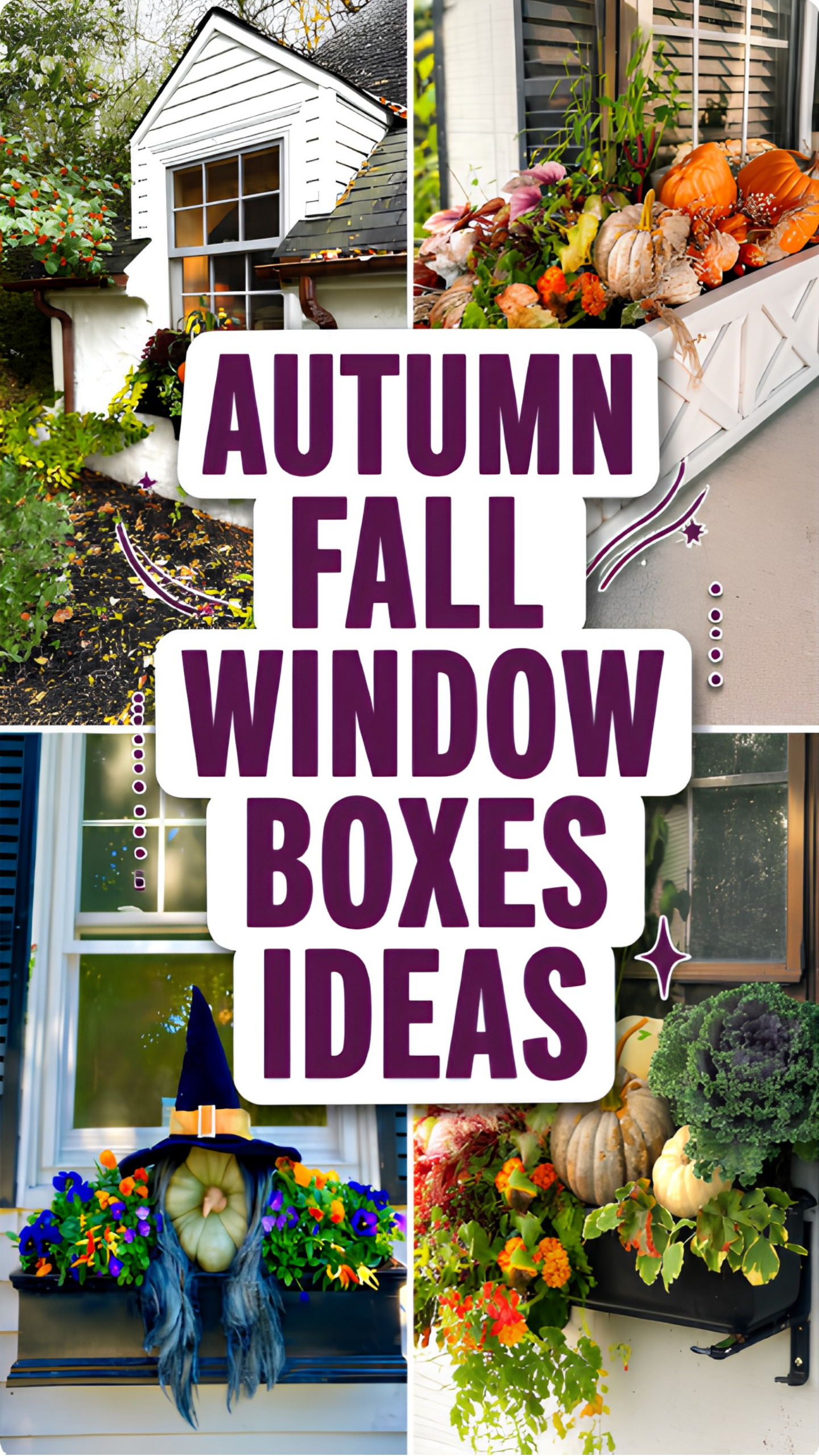 Autumn Fall Window Boxes Ideas That Actually Look Good Past October