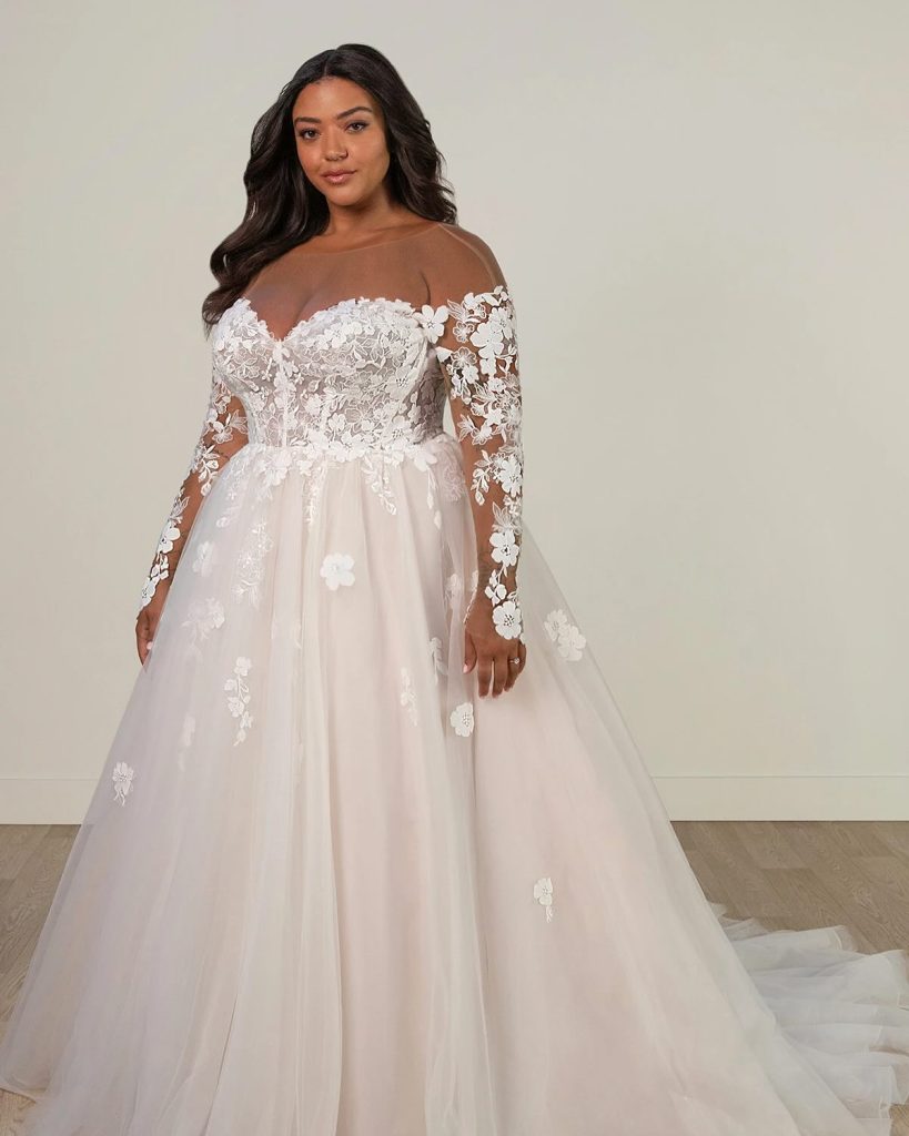 Unique Plus Size Wedding Dresses