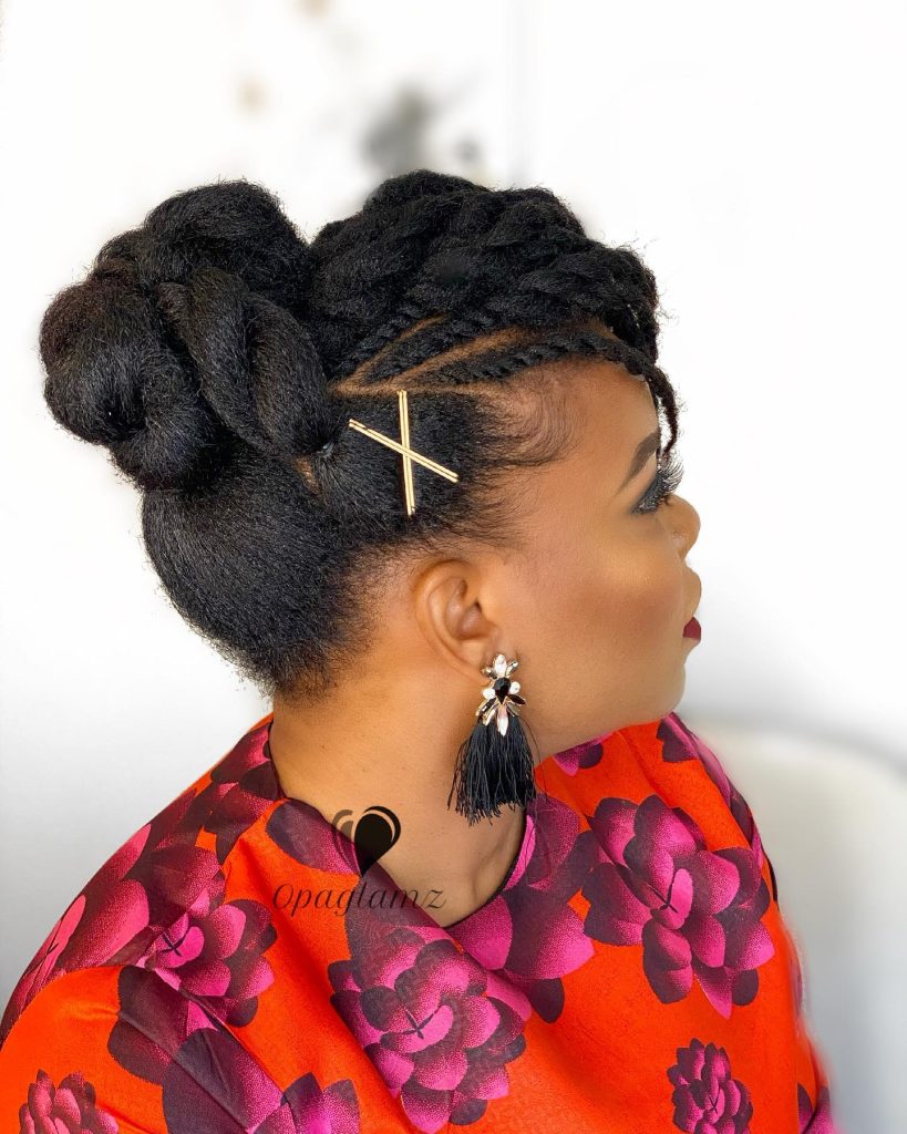 natural hair updo styles for protective hairstyles